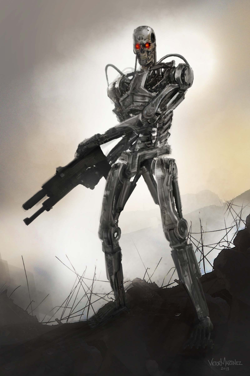 Illustration for article titled This Is Just Some Of The Most Eye-Popping Terminator Art We've Ever Seen